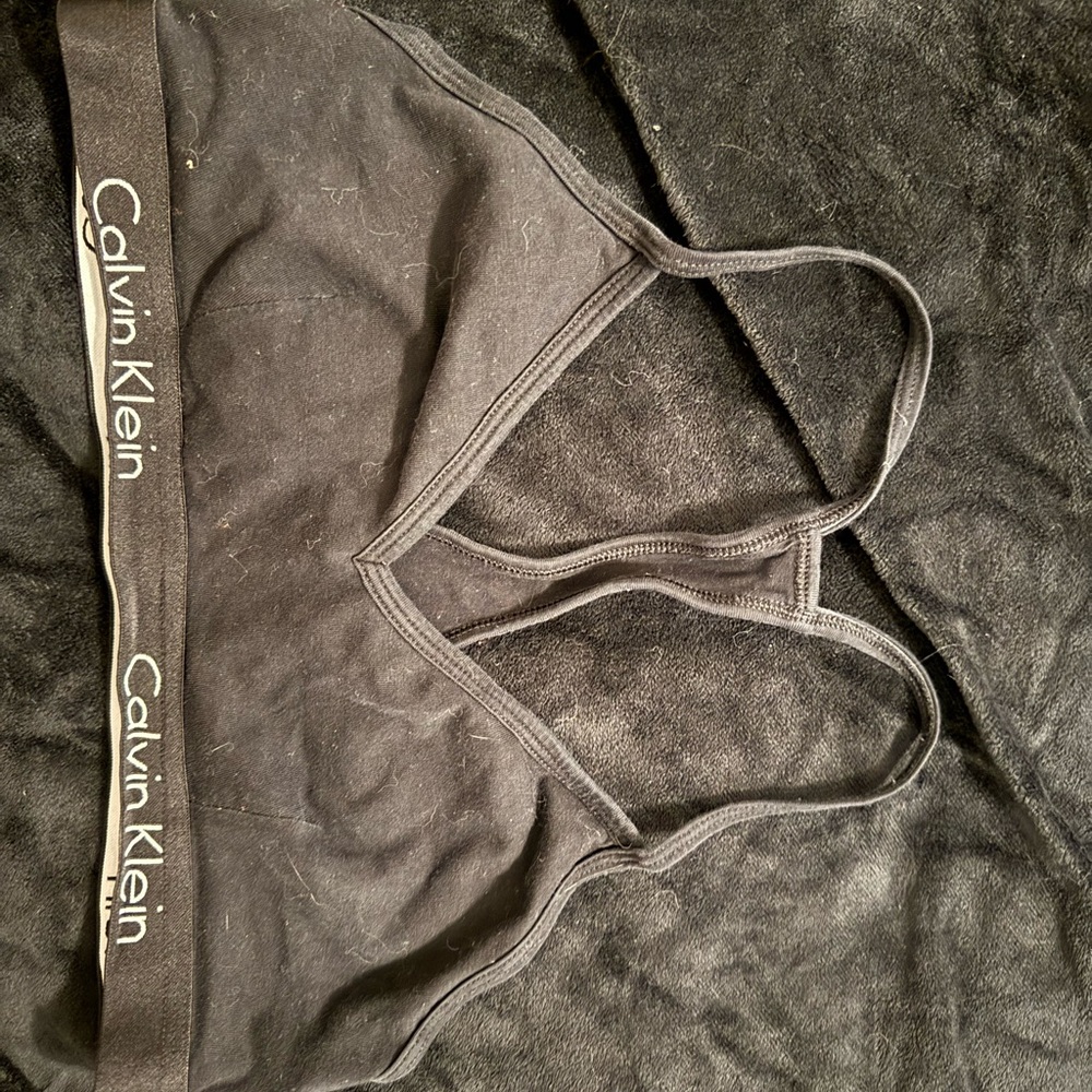 Calvin Klein Black and White Bralette